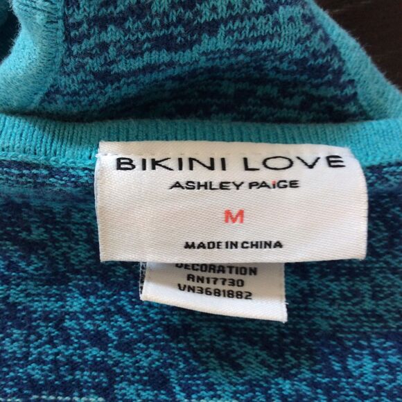 Bikini Love Ashley Paige Swimwear String Bikini Bottom Colorblock - Picture 7 of 7